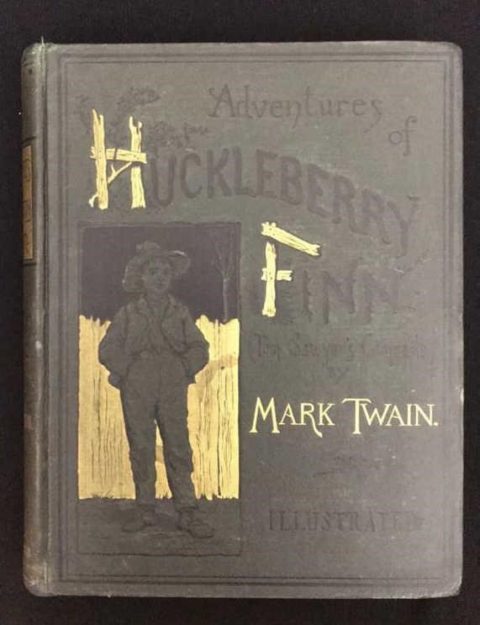 Adventures of Huckleberry Finn First American Edition 1885