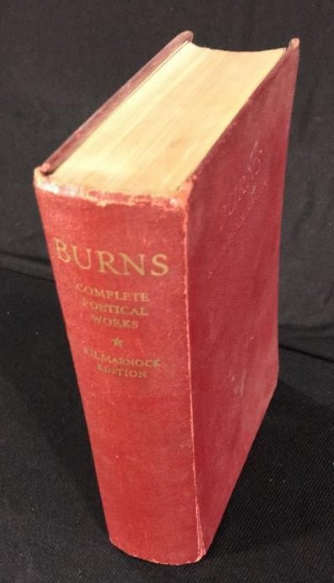 Complete Poetical Works of Robert Burns 1938