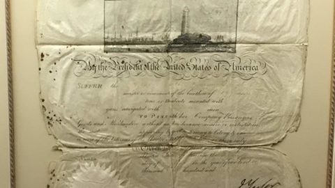 John Tyler Presidential Signature