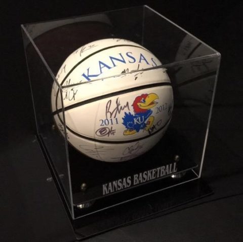 Kansas University Team Signed Basketball
